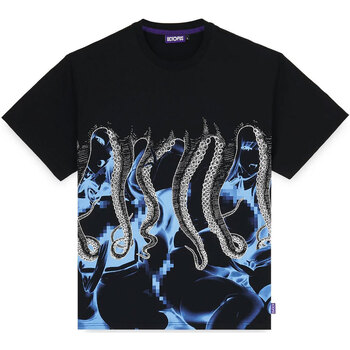 Abbigliamento Uomo T-shirt maniche corte Octopus HENTAL TEE Nero
