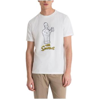 Abbigliamento Uomo T-shirt maniche corte Antony Morato  Bianco