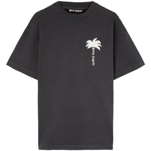 Abbigliamento Uomo T-shirt maniche corte Palm Angels THE PALM GD TEE Grigio