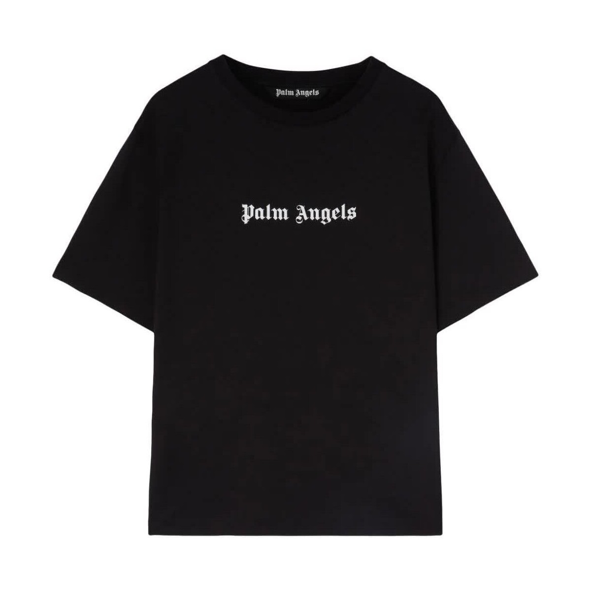Abbigliamento Uomo T-shirt maniche corte Palm Angels LOGO SLIM TEE Nero