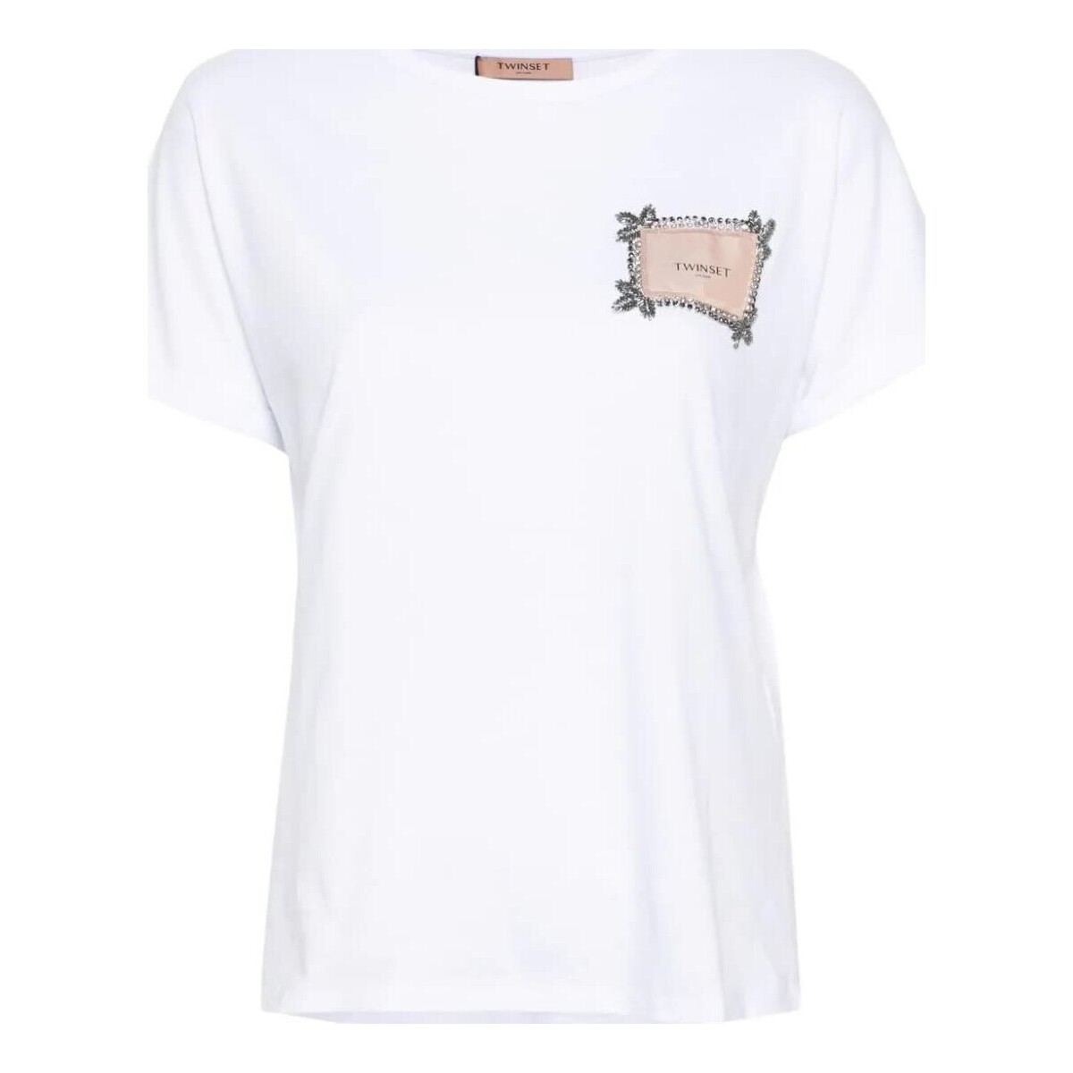 Abbigliamento Donna T-shirt maniche corte Twin Set T-SHIRT Bianco