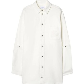 Abbigliamento Uomo Camicie maniche lunghe Off-White CAMICIA Bianco