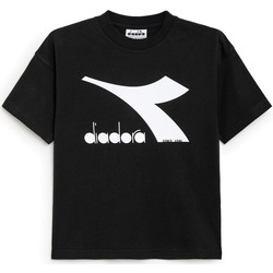 Abbigliamento Unisex bambino T-shirt & Polo Diadora 102179354 Nero