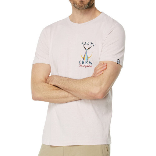 Abbigliamento Uomo T-shirt & Polo Salty Crew SC20035092 Rosa
