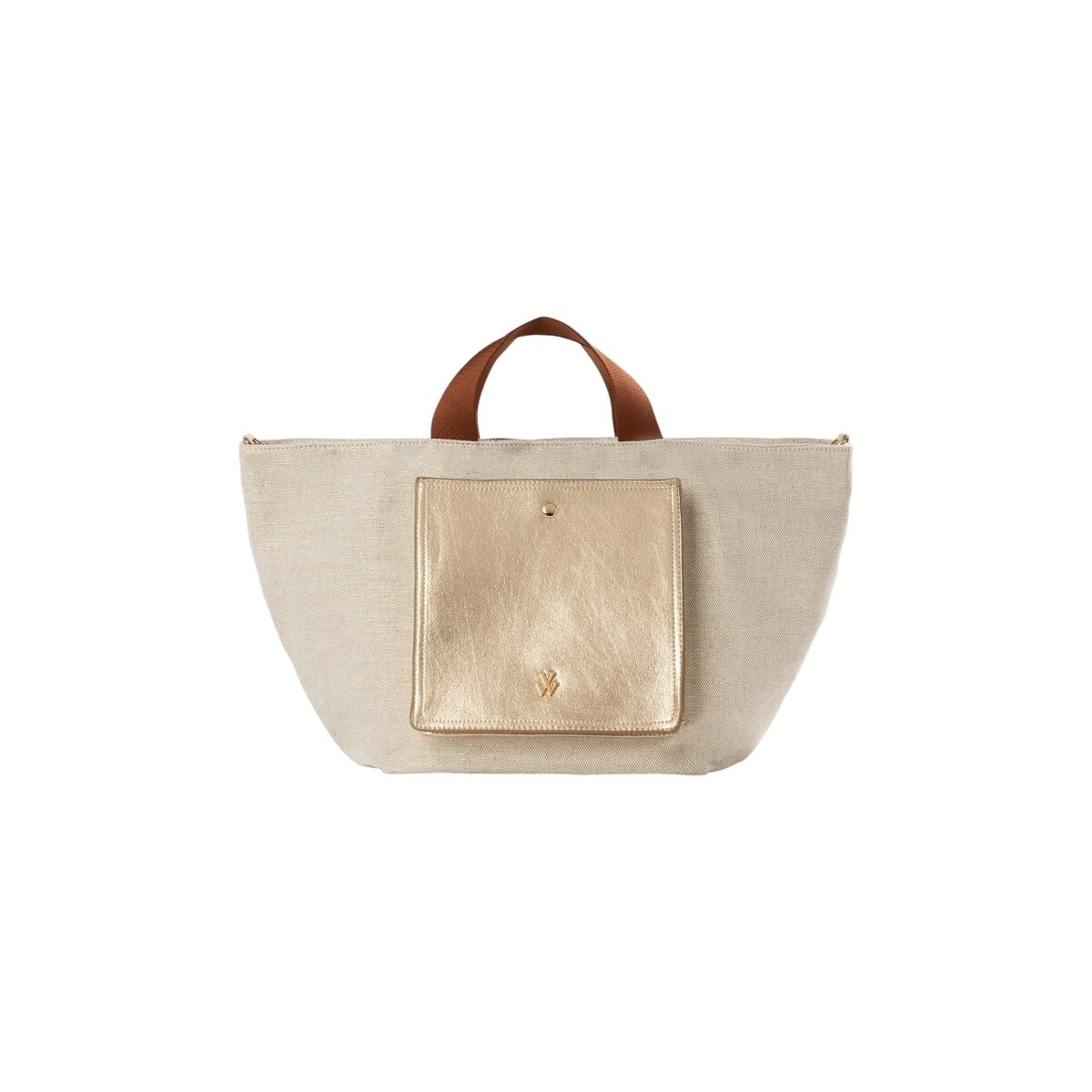Borse Donna Tote bag / Borsa shopping Vanessa Wu IRIS Oro