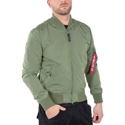 Abbigliamento Uomo Giubbotti Alpha Giacca Ma-1 Tt Sage Green Verde