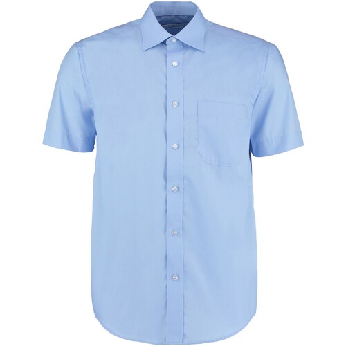 Abbigliamento Uomo Camicie maniche corte Kustom Kit K102 Blu