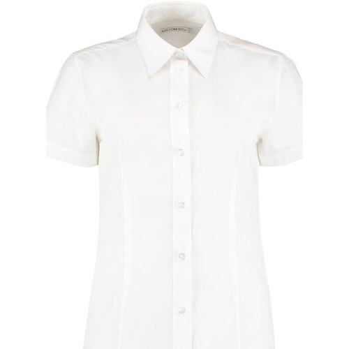 Abbigliamento Donna Camicie Kustom Kit Workforce Bianco