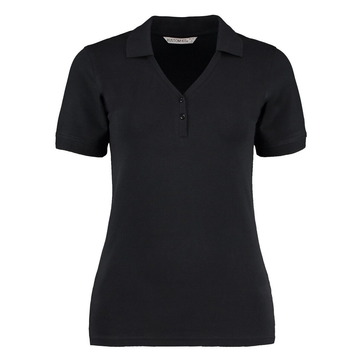 Abbigliamento Donna T-shirt & Polo Kustom Kit Sophia Comfortec Nero