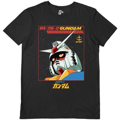Abbigliamento Uomo T-shirts a maniche lunghe Gundam PM6790 Nero