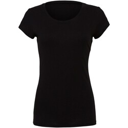 Abbigliamento Donna T-shirts a maniche lunghe Bella + Canvas The Favourite Nero