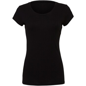 Abbigliamento Donna T-shirts a maniche lunghe Bella + Canvas The Favourite Nero
