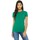 Abbigliamento Donna T-shirts a maniche lunghe Bella + Canvas The Favourite Verde