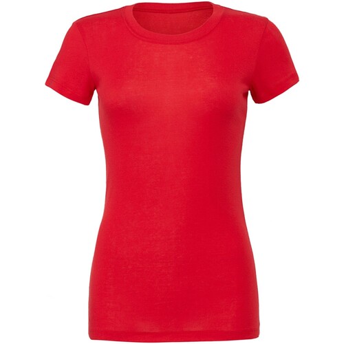 Abbigliamento Donna T-shirts a maniche lunghe Bella + Canvas BE076 Rosso
