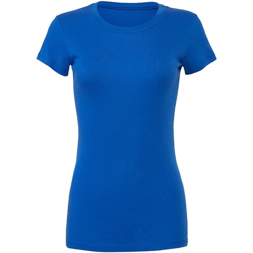 Abbigliamento Donna T-shirts a maniche lunghe Bella + Canvas BE076 Blu