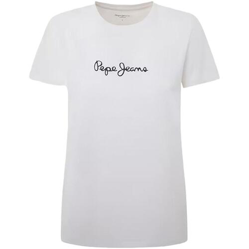 Abbigliamento Donna T-shirt & Polo Pepe jeans  Bianco