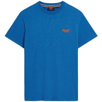 Abbigliamento Uomo T-shirt maniche corte Superdry Essential Logo Blu