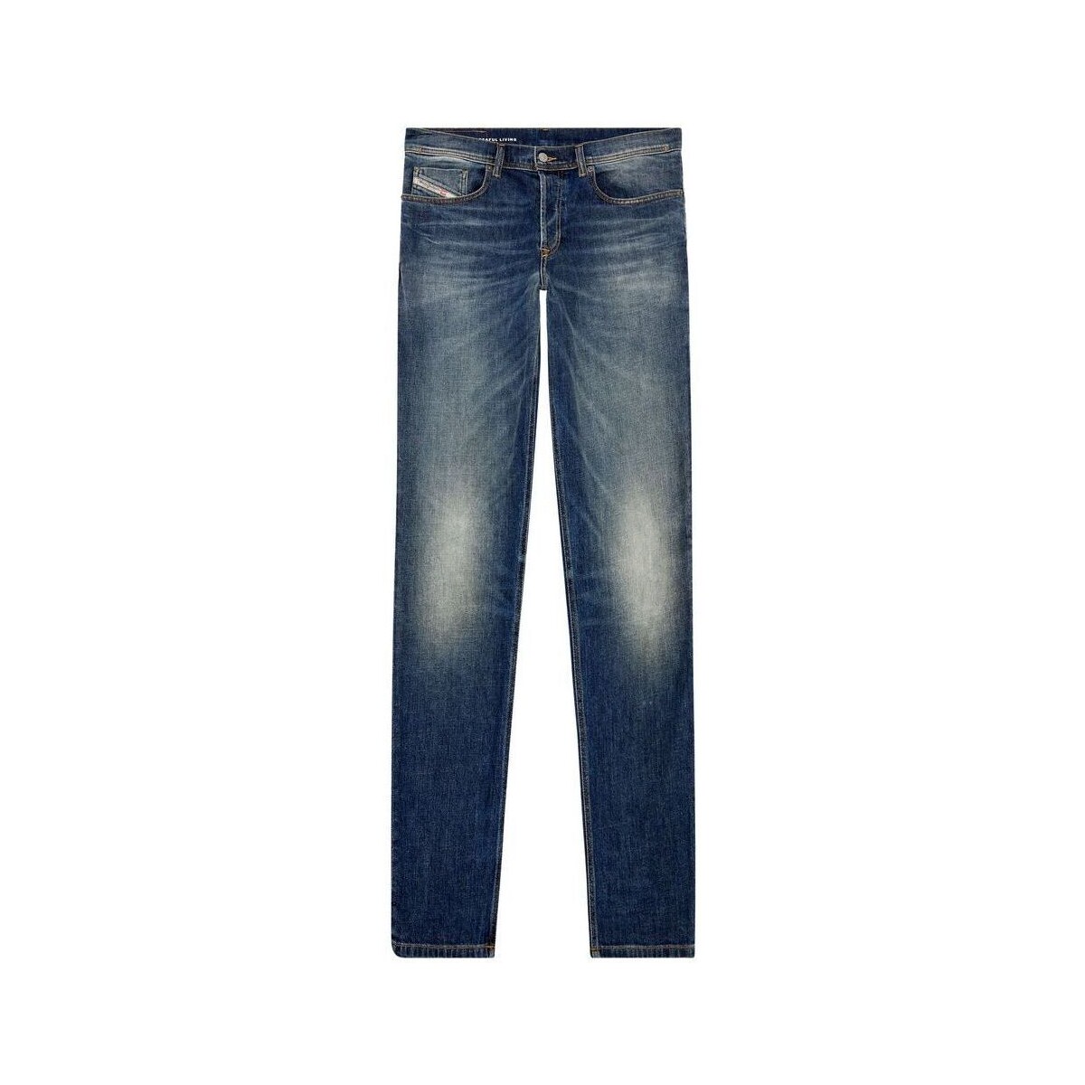 Abbigliamento Uomo Jeans Diesel 2023 D-FINITIVE 09H43-01 Blu