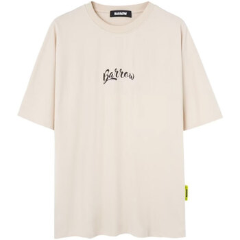 Abbigliamento T-shirt maniche corte Barrow T-SHIRT IN JERSEY Beige