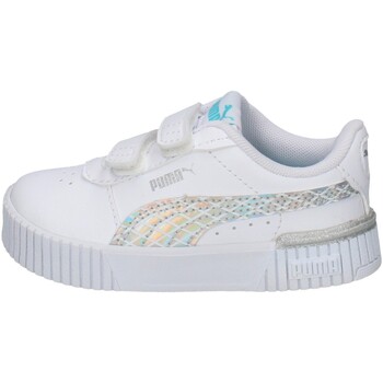 Scarpe Bambina Sneakers Puma 389745-01 Bianco