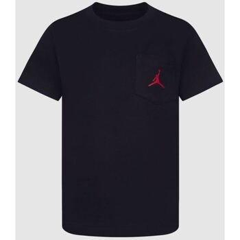Abbigliamento Bambino T-shirt & Polo Nike 95C262-023 Nero