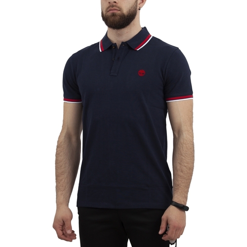 Abbigliamento Uomo T-shirt & Polo Timberland TB0A26MS-433 Blu