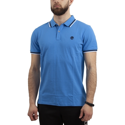 Abbigliamento Uomo T-shirt & Polo Timberland TB0A26MS-DJ2 Blu