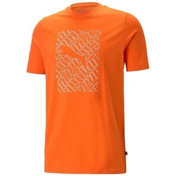 Abbigliamento Uomo T-shirt & Polo Puma 674474-23 Arancio