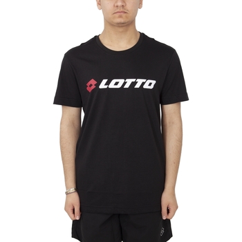 Abbigliamento Uomo T-shirt & Polo Lotto 218914-1CL Nero
