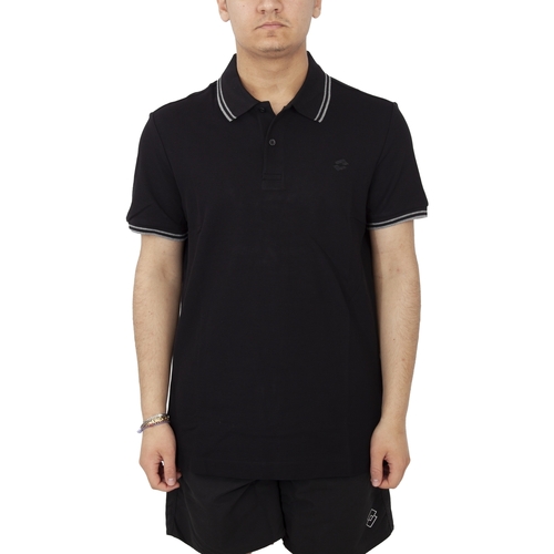 Abbigliamento Uomo T-shirt & Polo Lotto 219238-A8E Nero