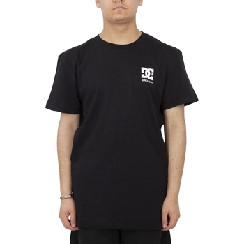 Abbigliamento Uomo T-shirt & Polo DC Shoes EDYZT04280-KVJ0 Nero