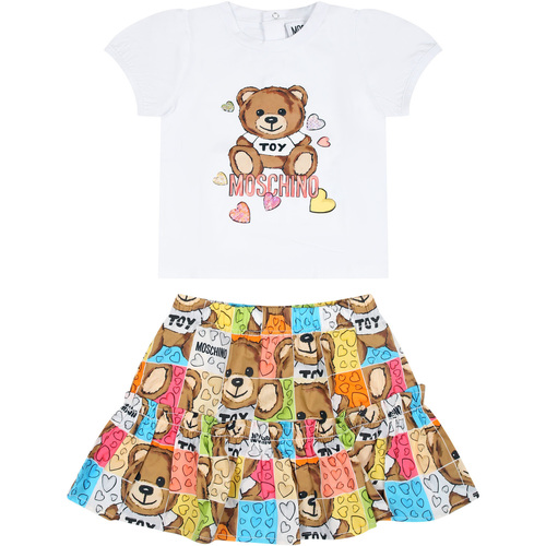 Abbigliamento Bambina Completi Moschino Kid MDG013 LLB36 84377 Multicolore