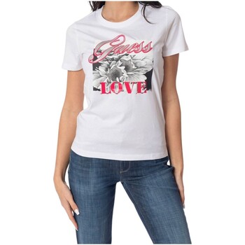 Abbigliamento Donna T-shirt & Polo Guess W4GI17 I3Z14 Bianco