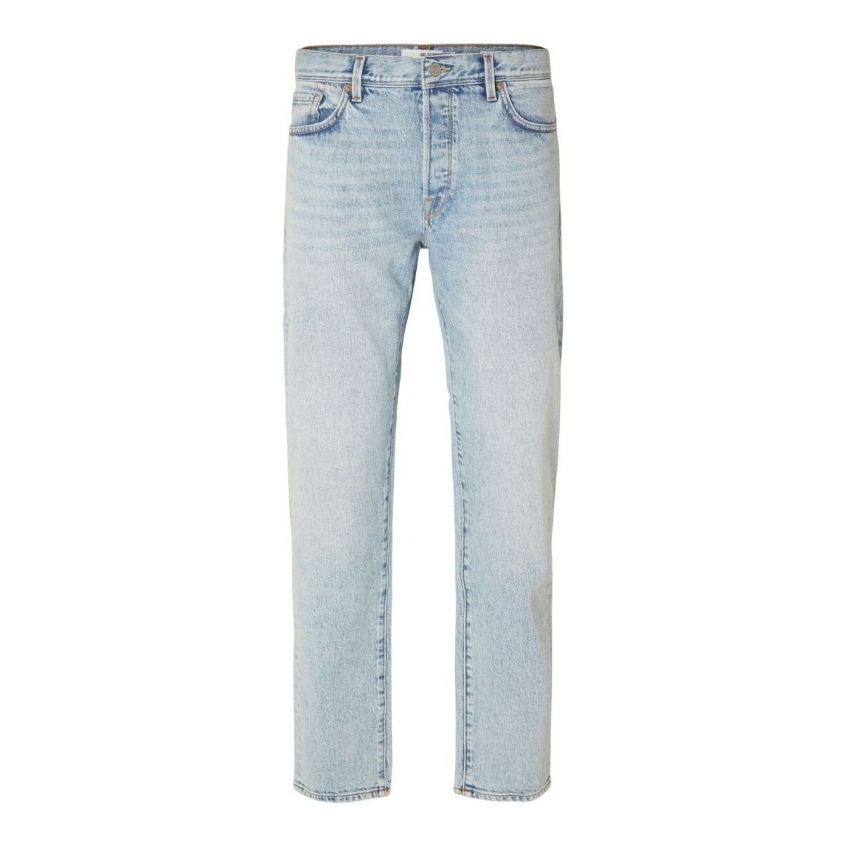 Abbigliamento Uomo Jeans Selected 16092701 - 172 SLIM TAPARED-BLUE DENIM Blu