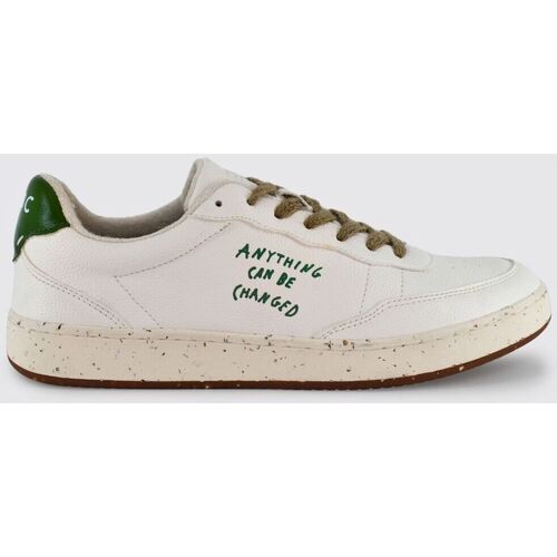 Scarpe Sneakers Acbc SHACBEVE - EVERGREEN-287 WHITE/GREEN Bianco