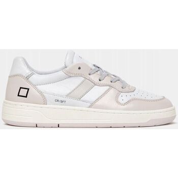 Scarpe Donna Sneakers Date W401-C2-SF-WP - COURT 2.0-WHITE PINK Bianco