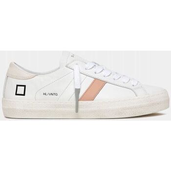Scarpe Donna Sneakers Date W401-HL-VC-IR - HILL LOW VINTAGE-WHITE CREAM Bianco