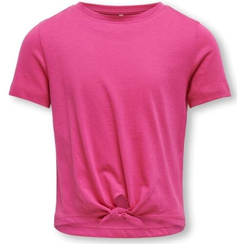 Abbigliamento Bambina T-shirt & Polo Only 15313854 NEW MAY-RASPBERRY ROSE Rosso