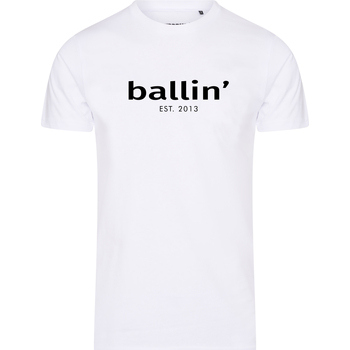 Abbigliamento Uomo T-shirt maniche corte Ballin Est. 2013 Tapered Fit Shirt Bianco