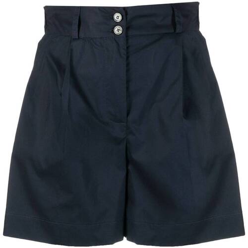 Abbigliamento Donna Shorts / Bermuda Woolrich POPLIN SHORT Blu