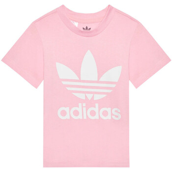 Abbigliamento Unisex bambino T-shirt maniche corte adidas Originals HE2188 Rosa