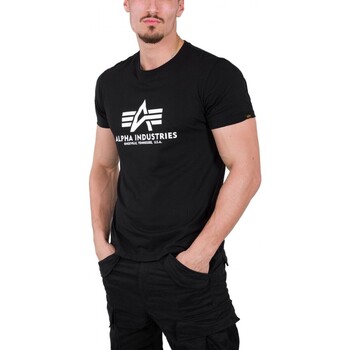 Alpha Basic T-Shirt Black Nero