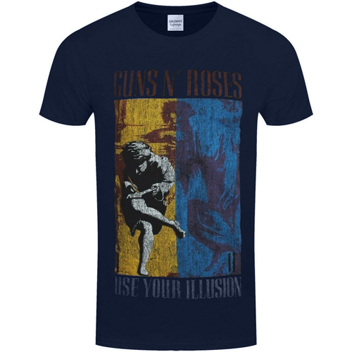 Abbigliamento T-shirts a maniche lunghe Guns N Roses Use Your Illusion Blu
