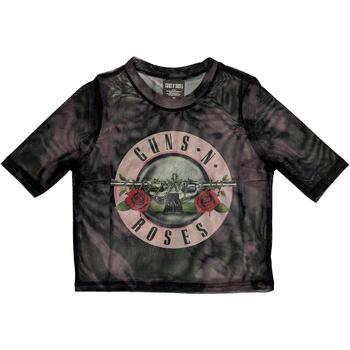 Abbigliamento Donna T-shirts a maniche lunghe Guns N Roses RO5852 Nero