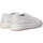 Scarpe Uomo Sneakers basse Santoni Sneaker low top pelle bianca Bianco