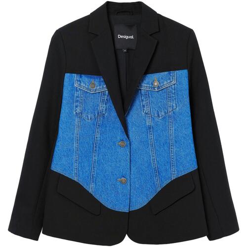Abbigliamento Donna Giacche / Blazer Desigual 24SWEW29 Blu