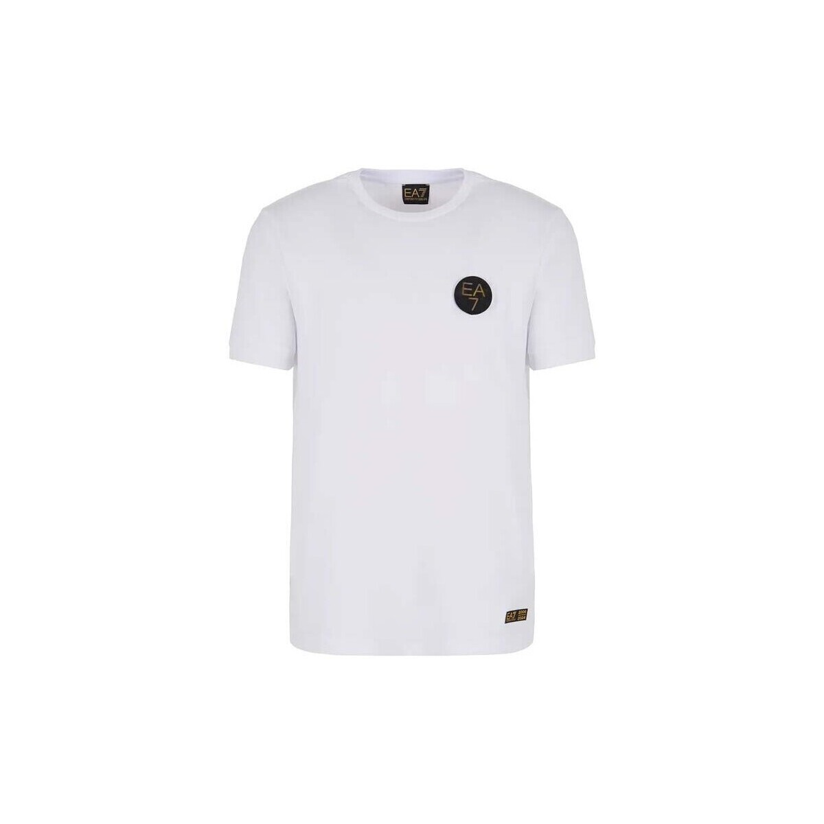 Abbigliamento Uomo T-shirt maniche corte Emporio Armani EA7 T-Shirt Uomo Train Soccer 20TH Bianco
