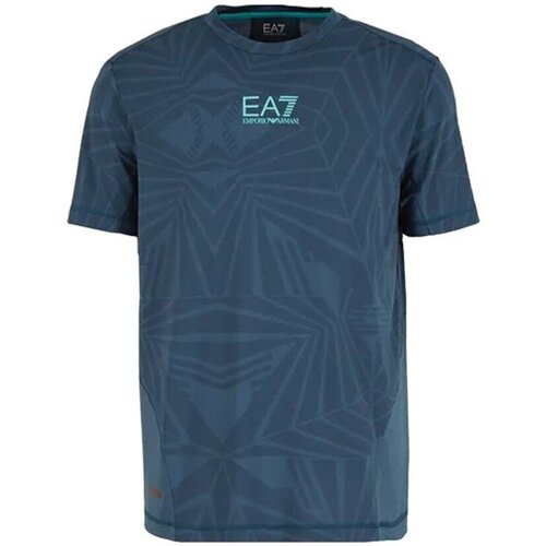 Abbigliamento Uomo T-shirt maniche corte Emporio Armani EA7 T-shirt Uomo Dynamic Athlete Ventus7 Multicolore