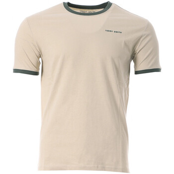 Abbigliamento Uomo T-shirt & Polo Teddy Smith 11016811D Beige