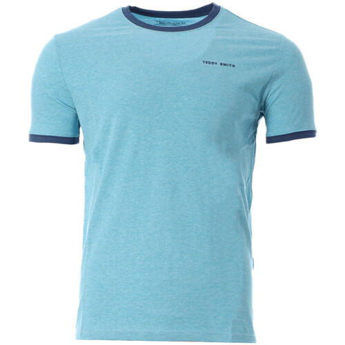 Abbigliamento Uomo T-shirt & Polo Teddy Smith 11016811D Blu